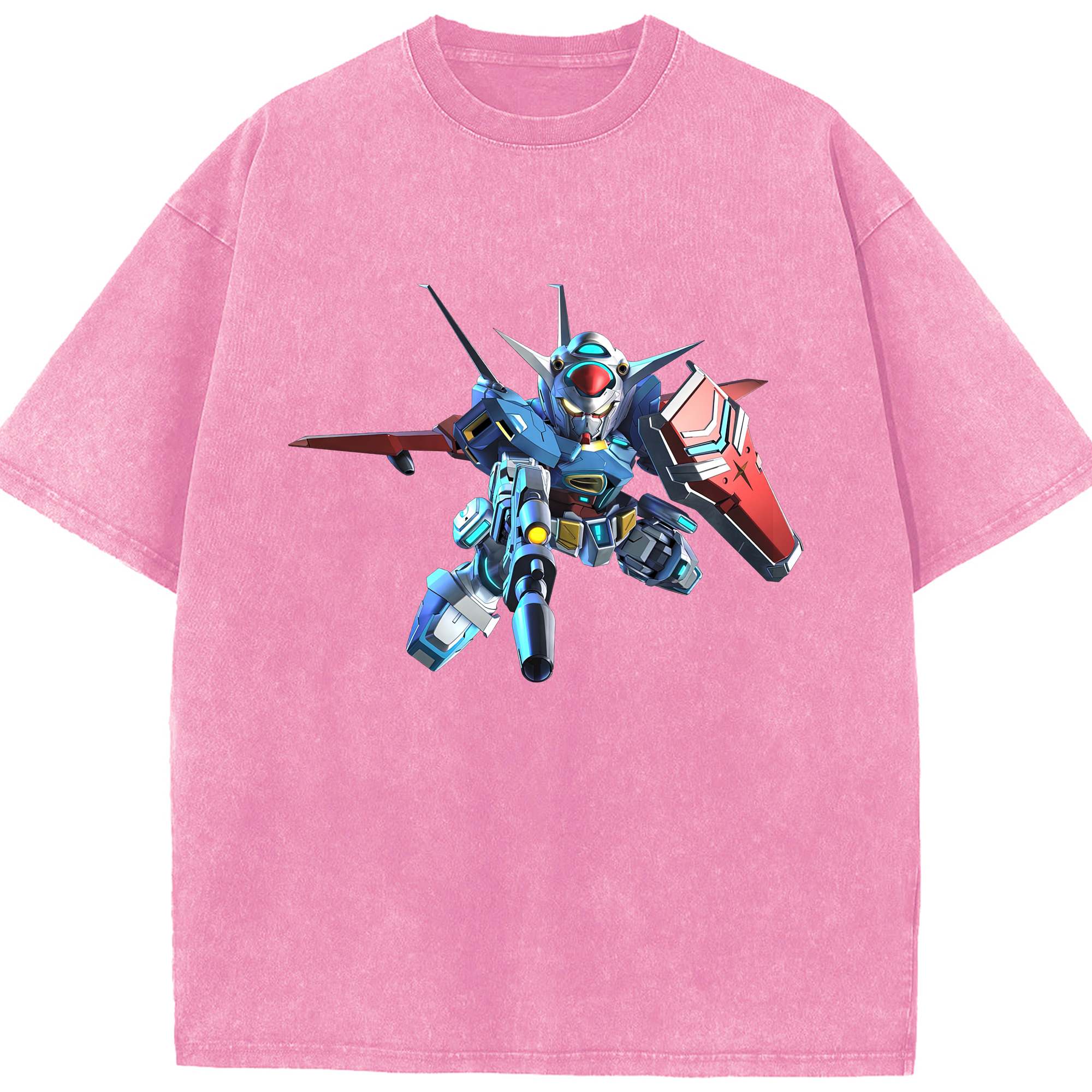 （画像用） 機動戦士ガンダム Mobile Suit Gundam 綿100% ヴィンテージ風 半袖Tシャツ（フロントプリント）